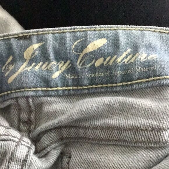 Juicy Couture The Ryan Light Wash Zipper Cuff Denim Jeans - Picture 10 of 12